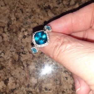 Blue topaz sterling silver zales